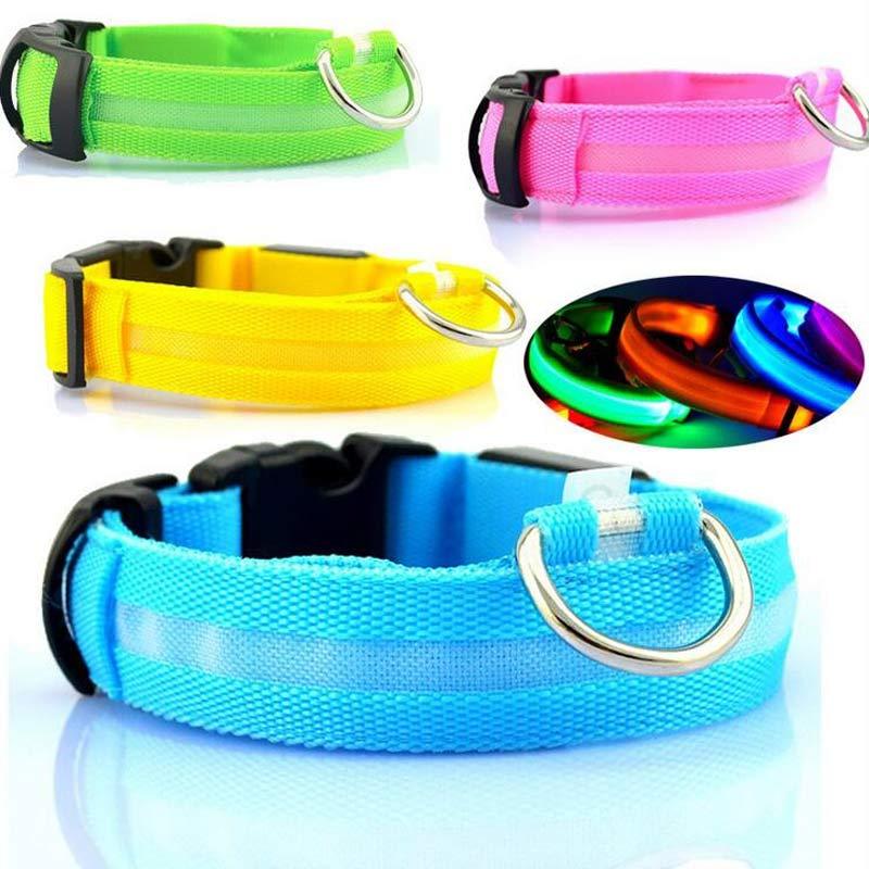 Woof Jigglo LED Glow Adjustable Dog Collar - WOOF JIGGLO