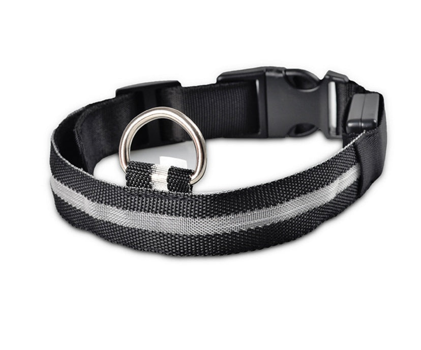Woof Jigglo LED Glow Adjustable Dog Collar - WOOF JIGGLO