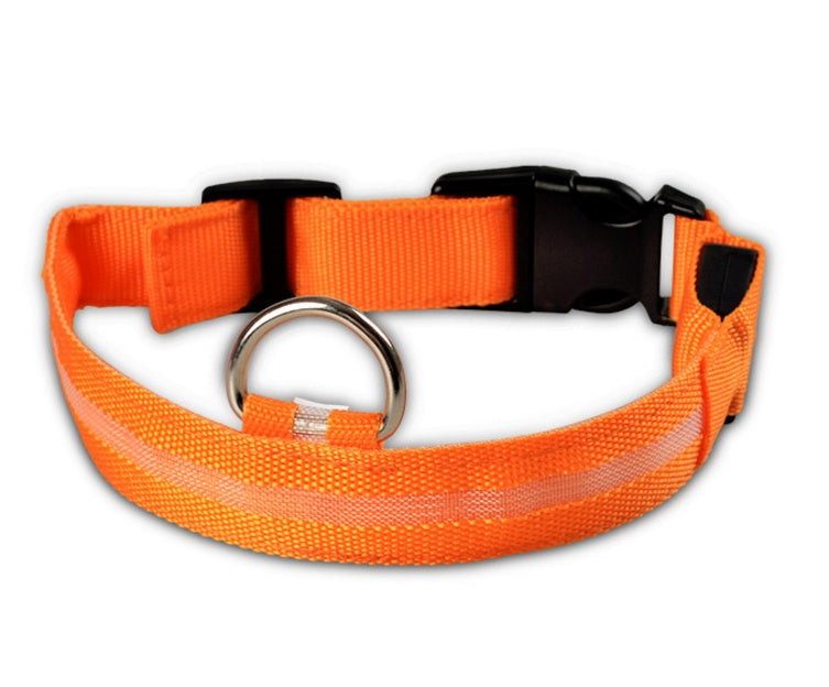 Woof Jigglo LED Glow Adjustable Dog Collar - WOOF JIGGLO