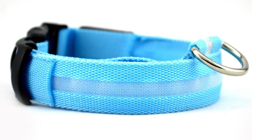 Woof Jigglo LED Glow Adjustable Dog Collar - WOOF JIGGLO