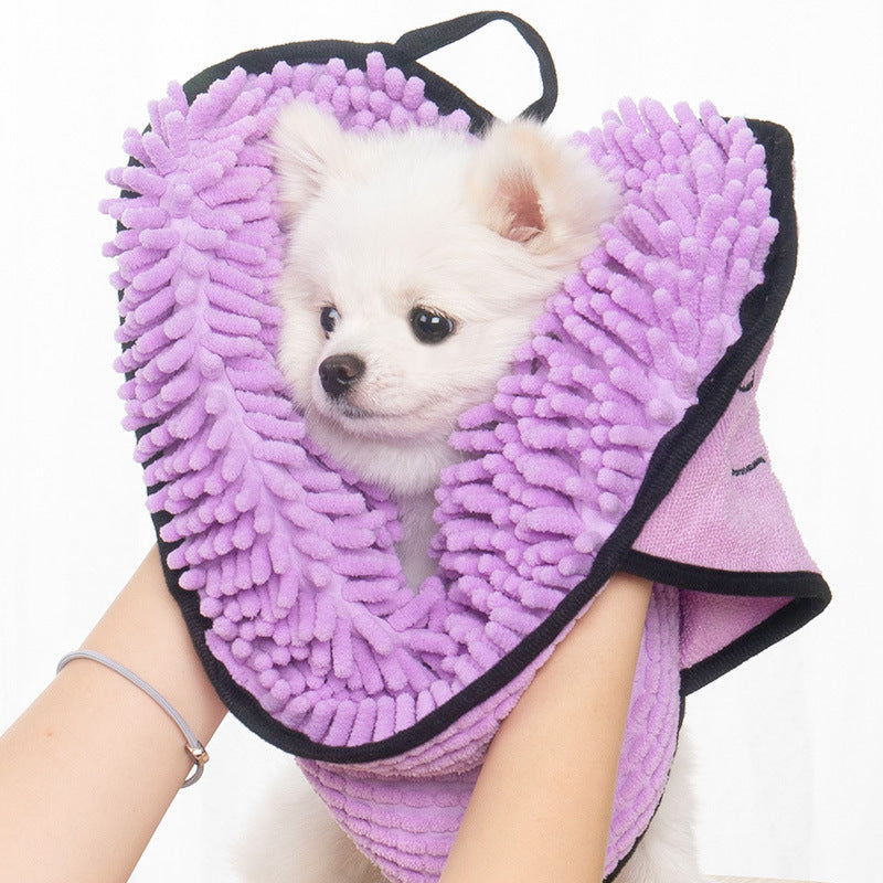 Woof Jigglo Super Absorbent Quick-Dry Dog Towel - WOOF JIGGLO