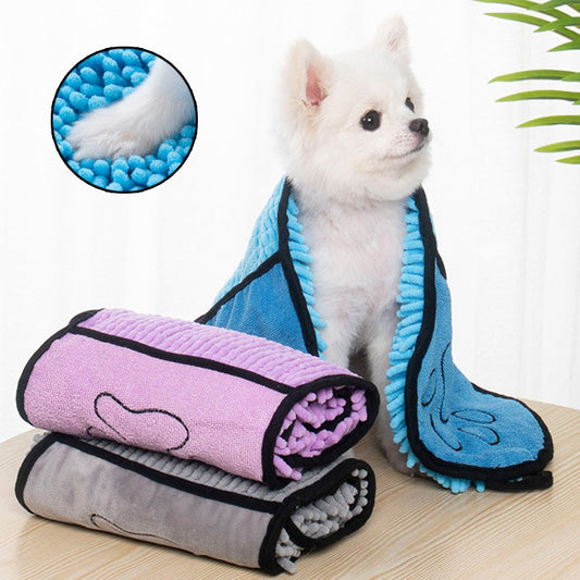 Woof Jigglo Super Absorbent Quick-Dry Dog Towel - WOOF JIGGLO