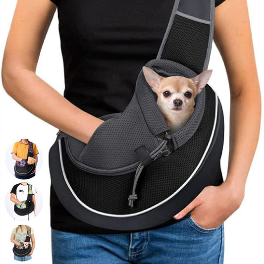 Woof Jigglo Portable Crossbody Dog Carrier Bag - WOOF JIGGLO
